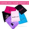 Custom Large Satin Pouch Drawstring Bags With Logo